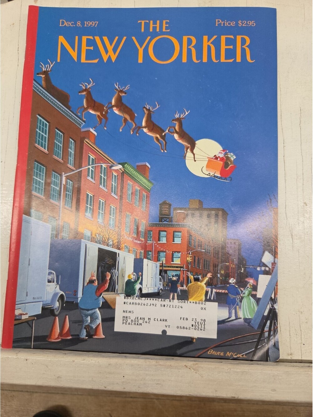 Dec 8 1997 The New Yorker Magazine "Cut"  by Bruce McCall Full Issue Ads Fasion